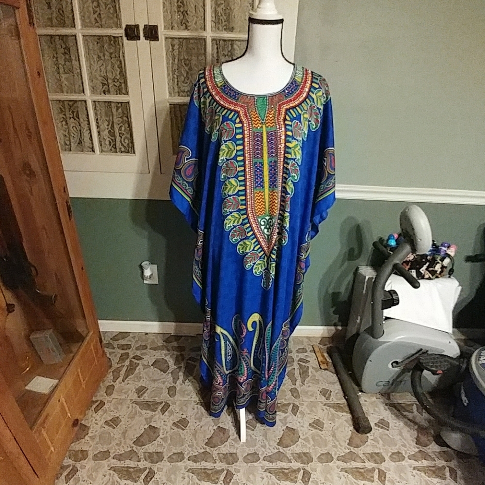 A lounging dress